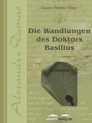 cover image of Die Wandlungen des Doktors Basilius
